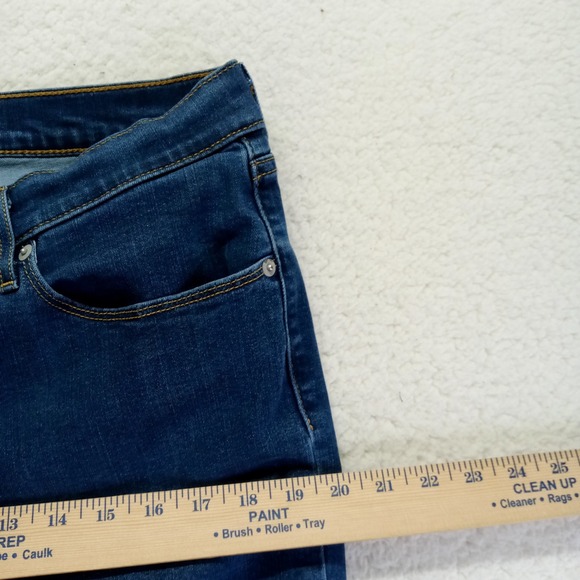 Levi's Women's 32x30 Bootcut Jeans Dark Wash Denim Stretch Mid Rise - Picture 5 of 10